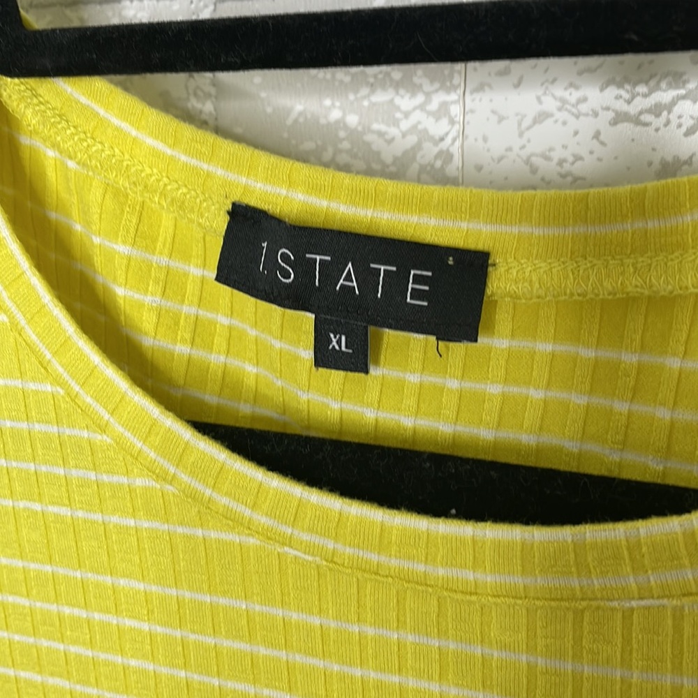 1. State Flutter Sleeve Striped Tee - Picture 5 of 11